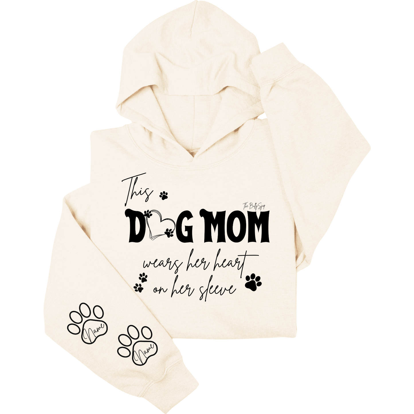 This Dog Mom Paw Hoodie