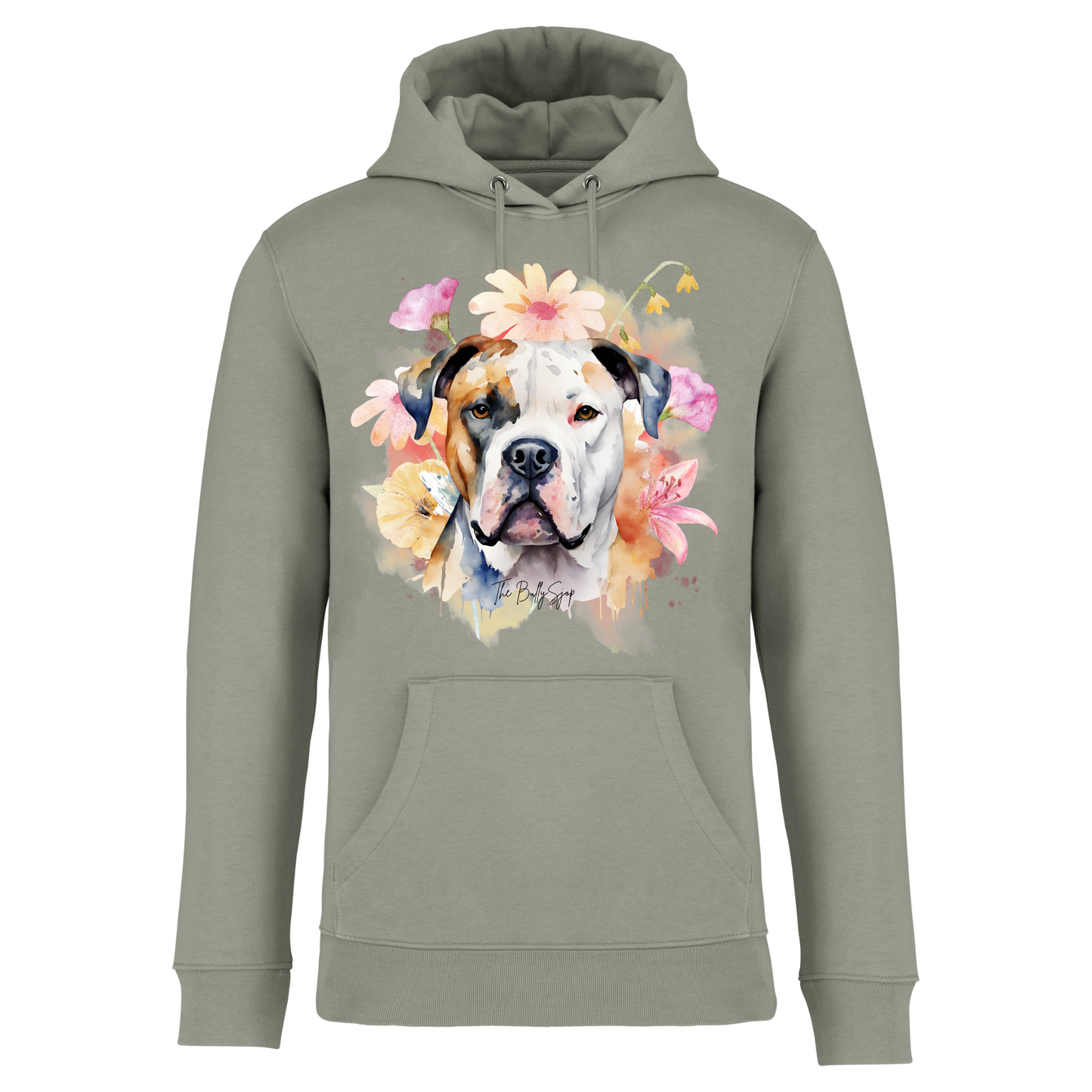 Aquarel American Bulldog Hoodie