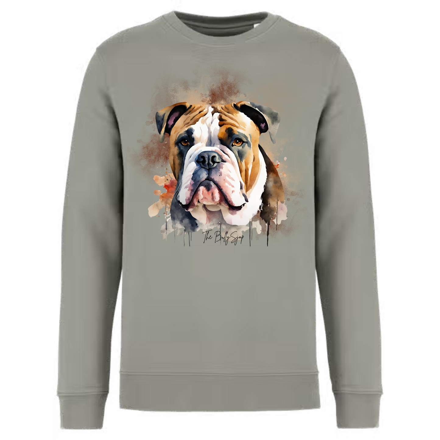 Aquarel Old English Bulldog Sweater