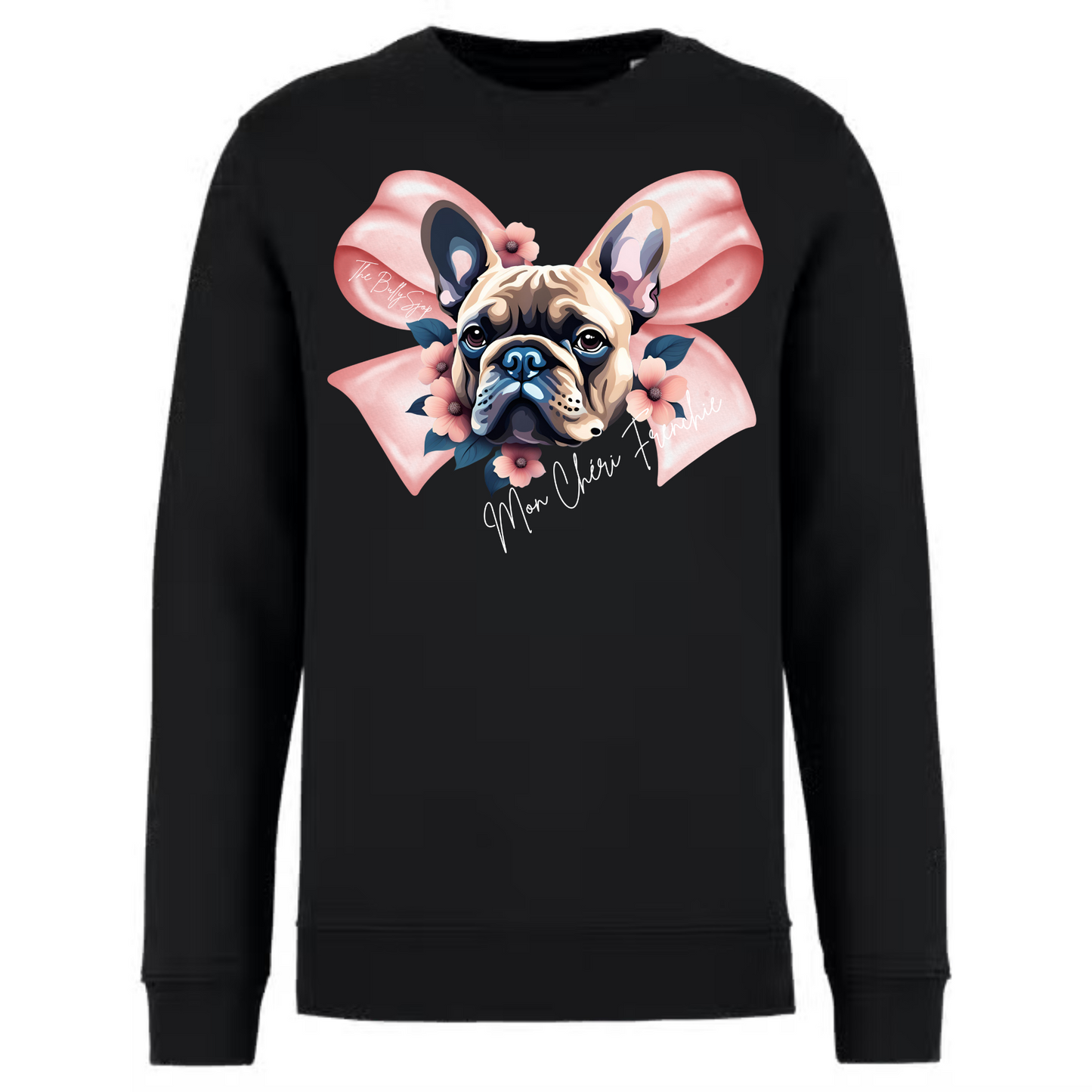 Mon Chéri Frenchie Bow Sweater