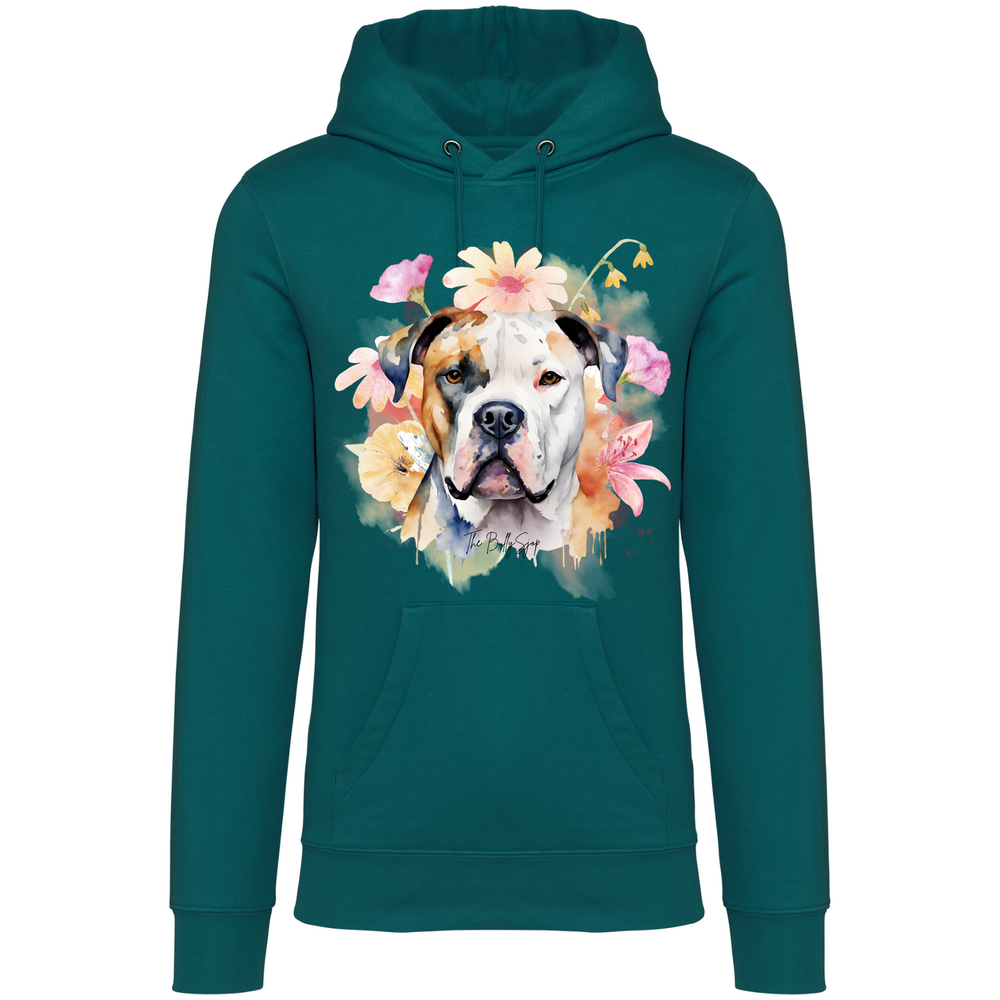 Aquarel American Bulldog Hoodie