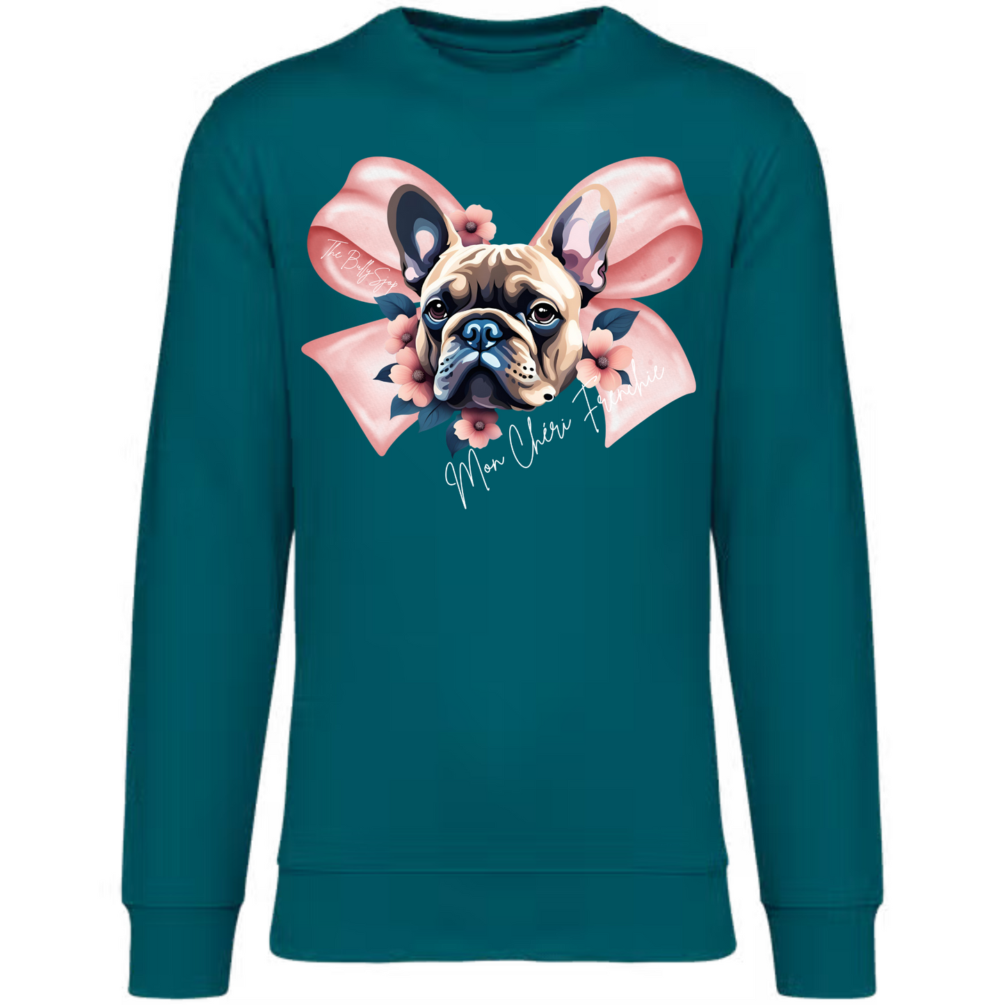 Mon Chéri Frenchie Bow Sweater