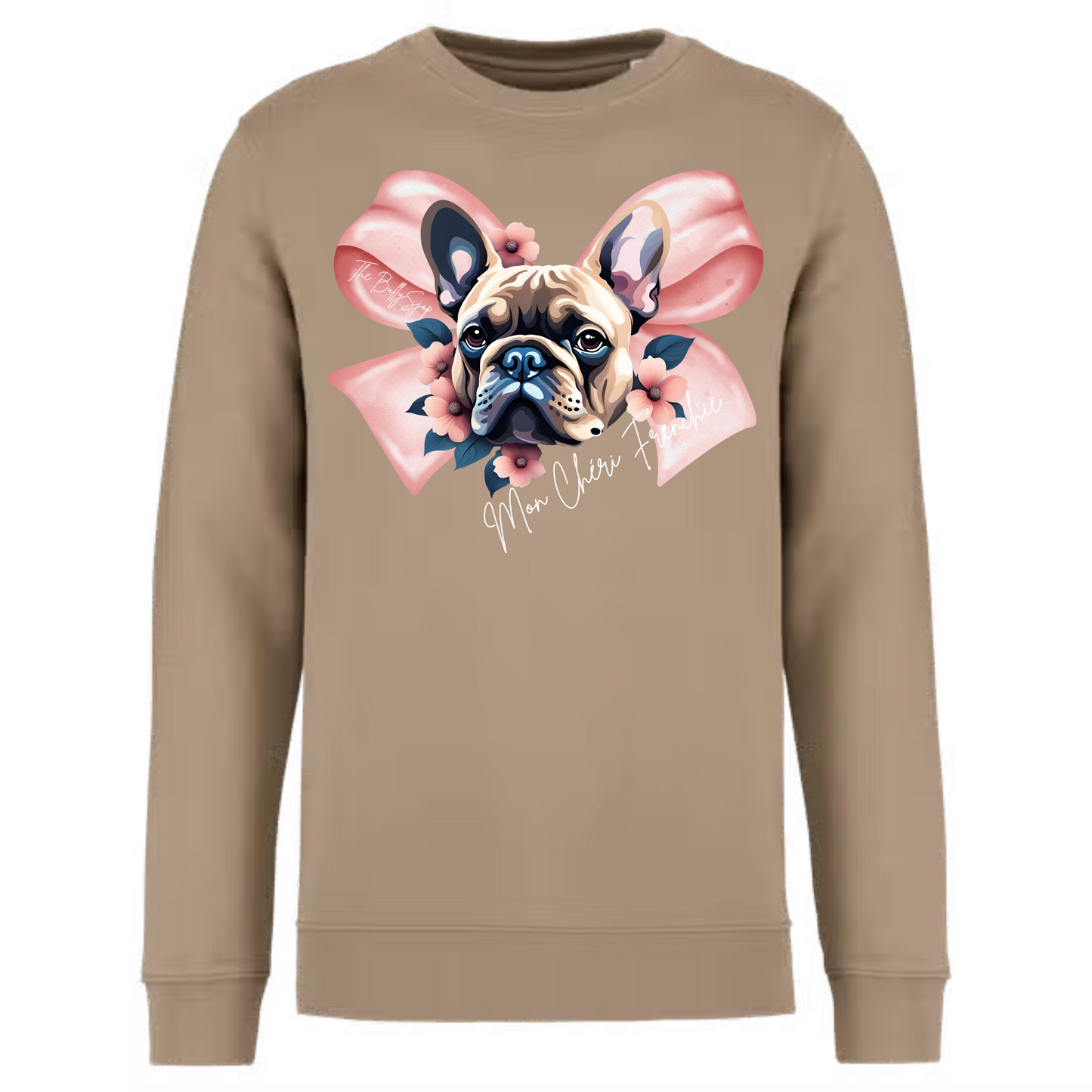 Mon Chéri Frenchie Bow Sweater