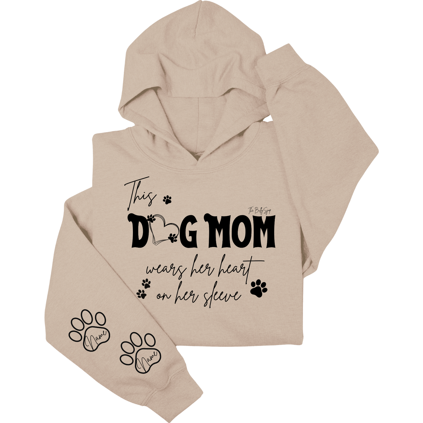 This Dog Mom Paw Hoodie