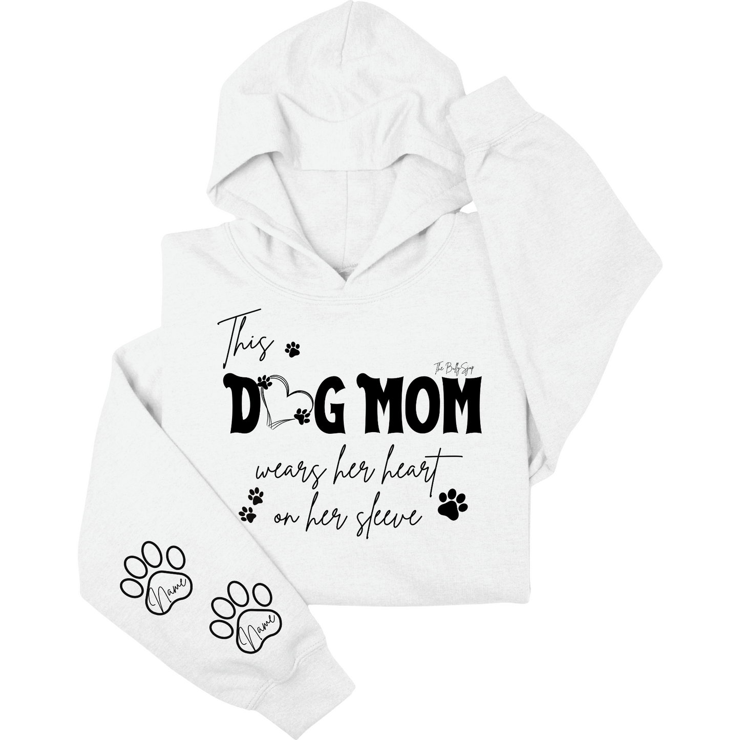 This Dog Mom Paw Hoodie