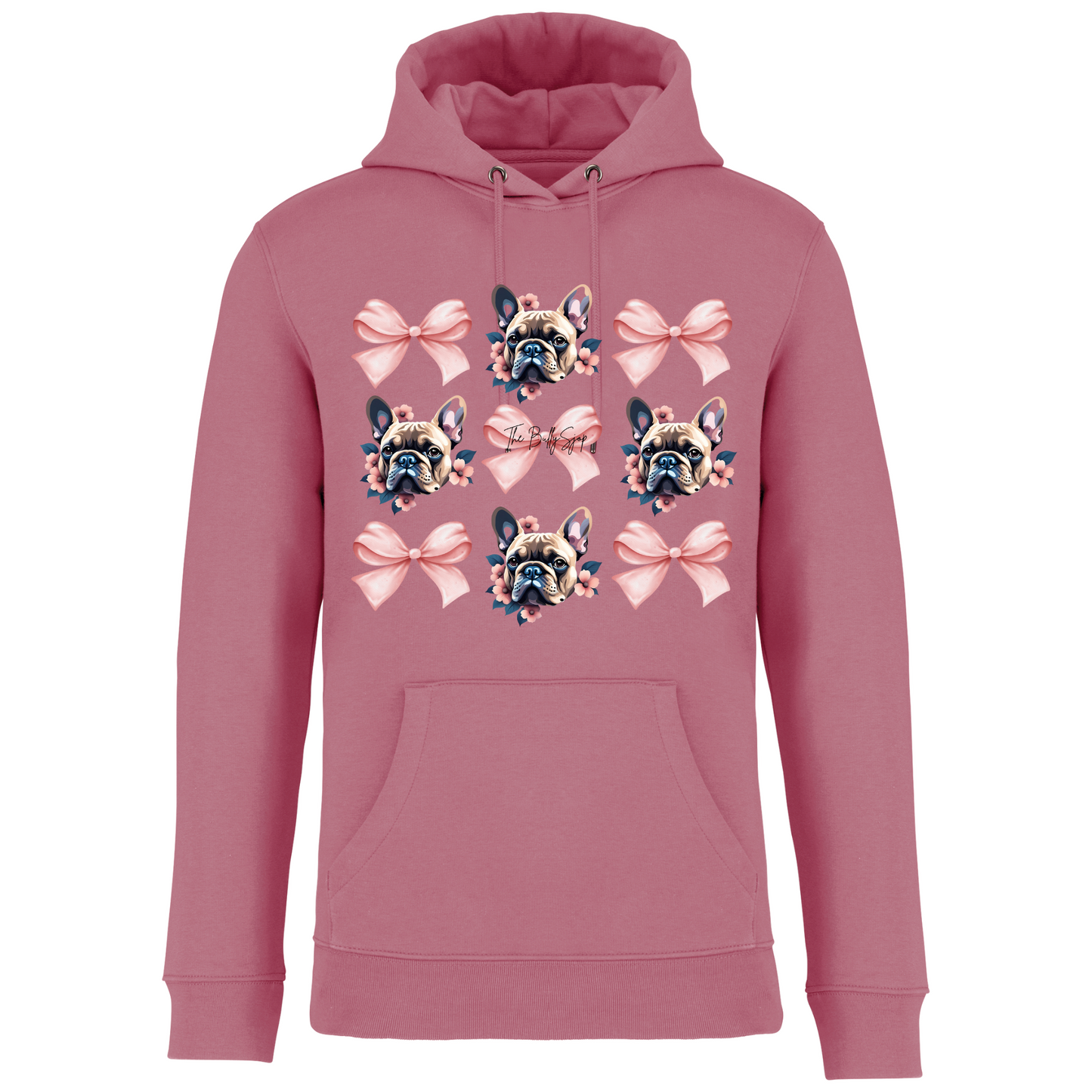 Bows And Frenchies Hoodie