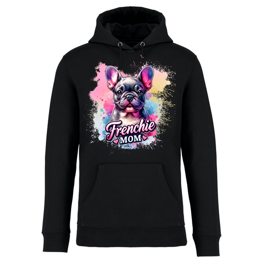 Frenchie Mom Splash Hoodie