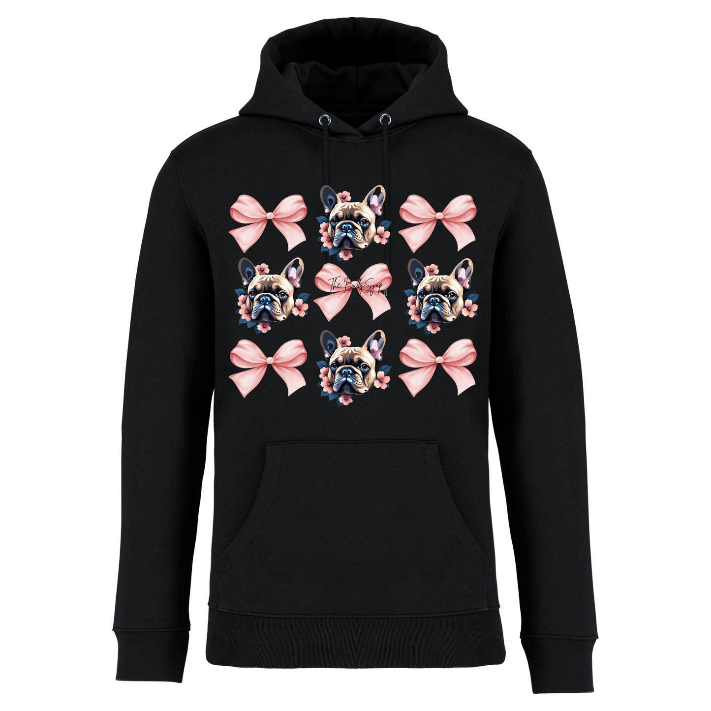 Bows And Frenchies Hoodie