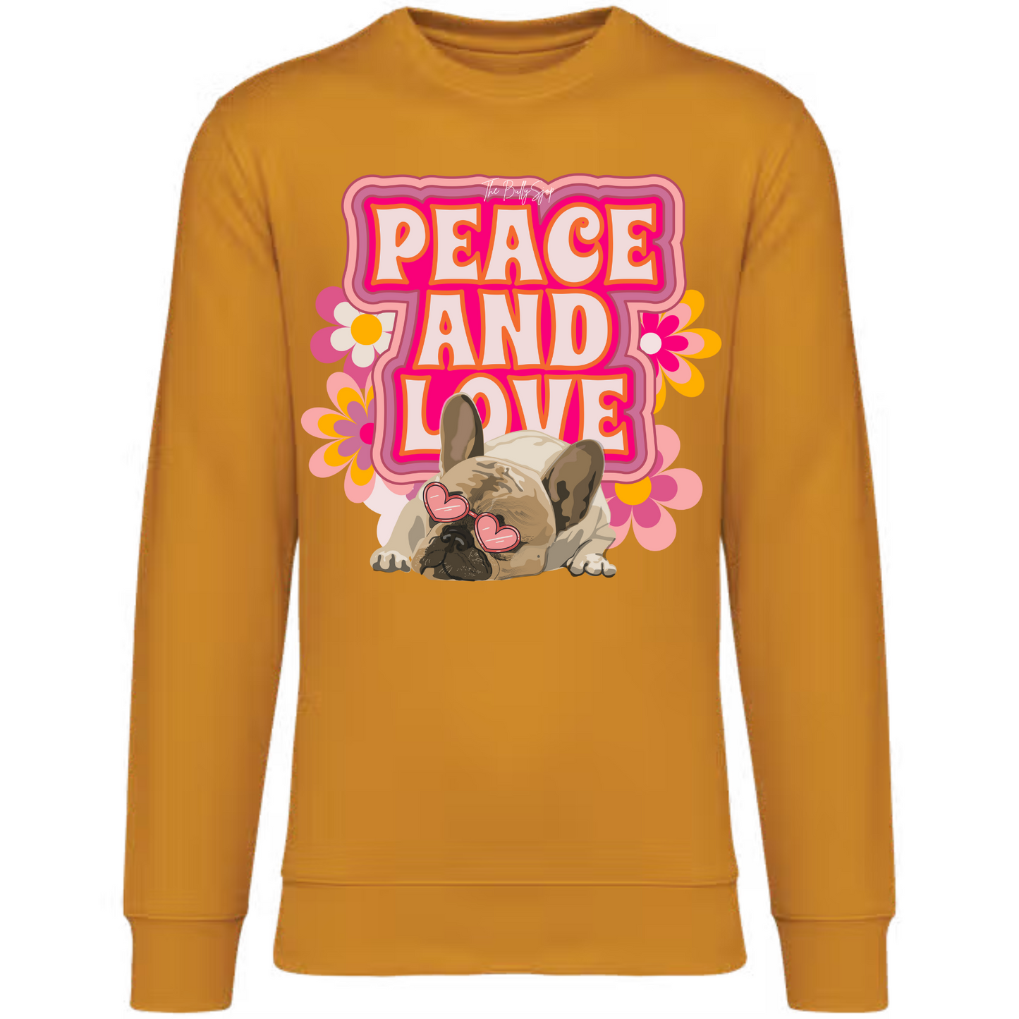 Peace & Love Frenchie Sweater
