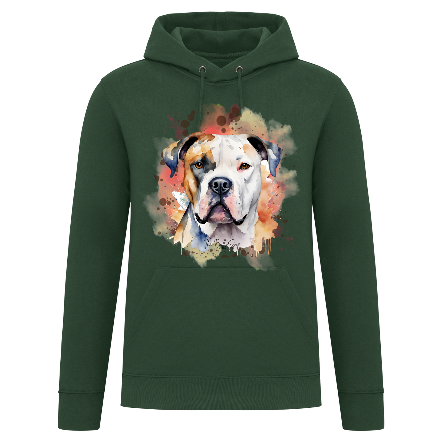 Aquarel American Bulldog Hoodie
