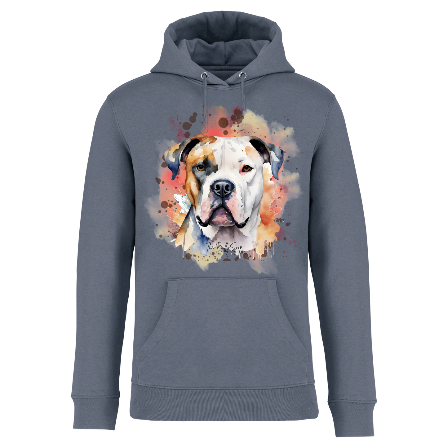 Aquarel American Bulldog Hoodie