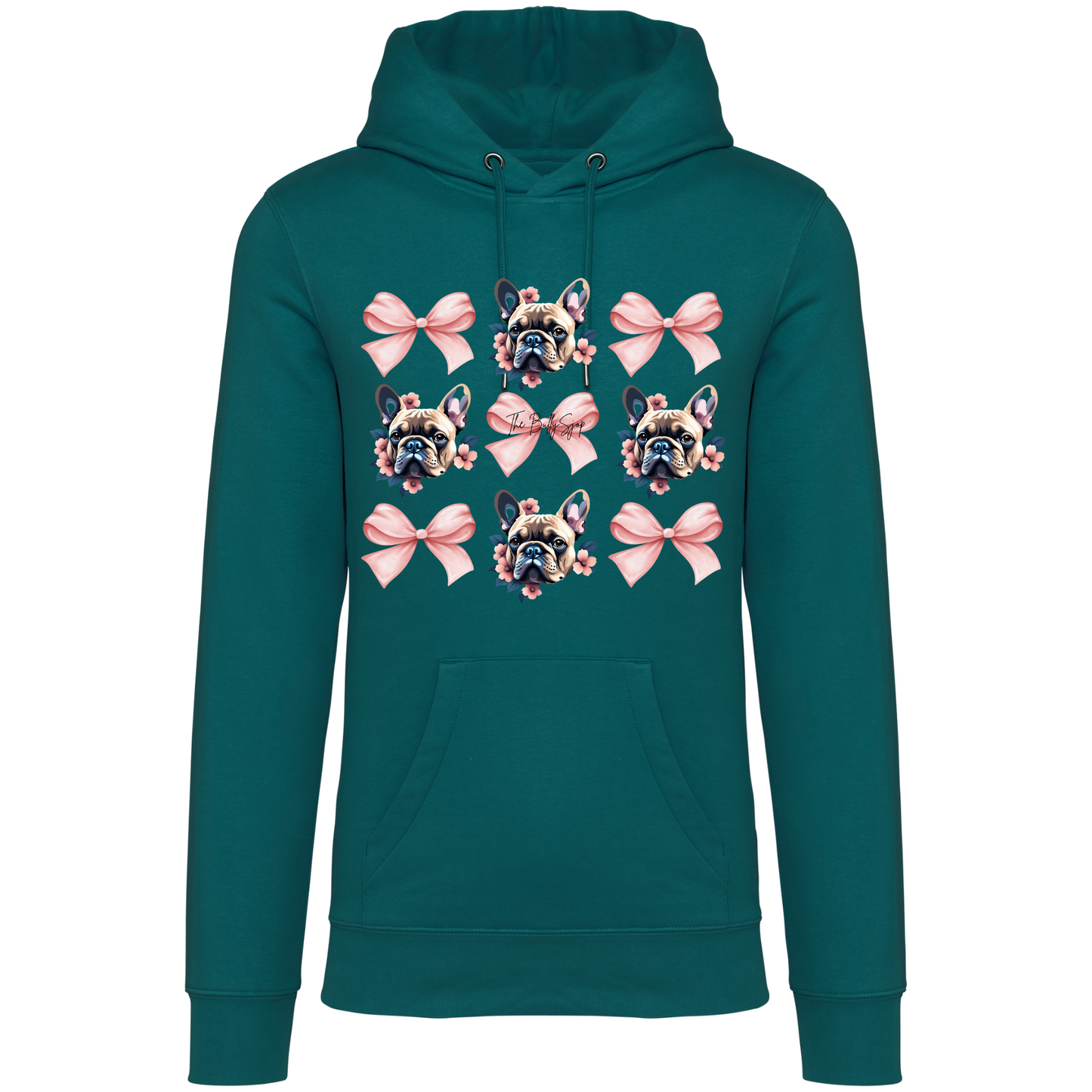 Bows And Frenchies Hoodie