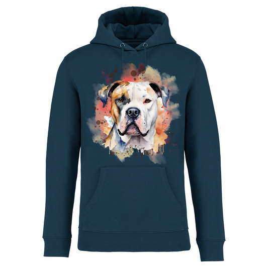 Aquarel American Bulldog Hoodie
