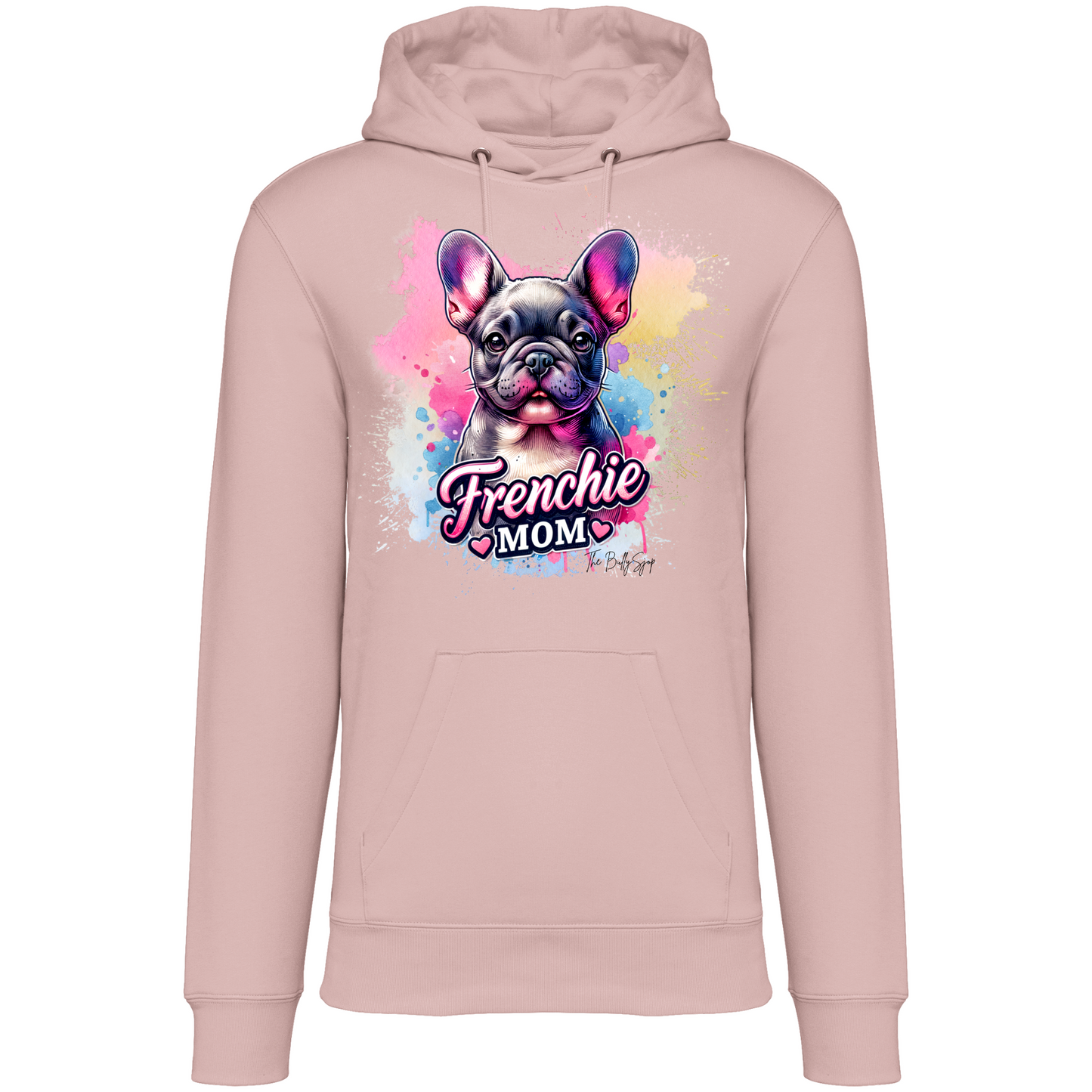 Frenchie Mom Splash Hoodie