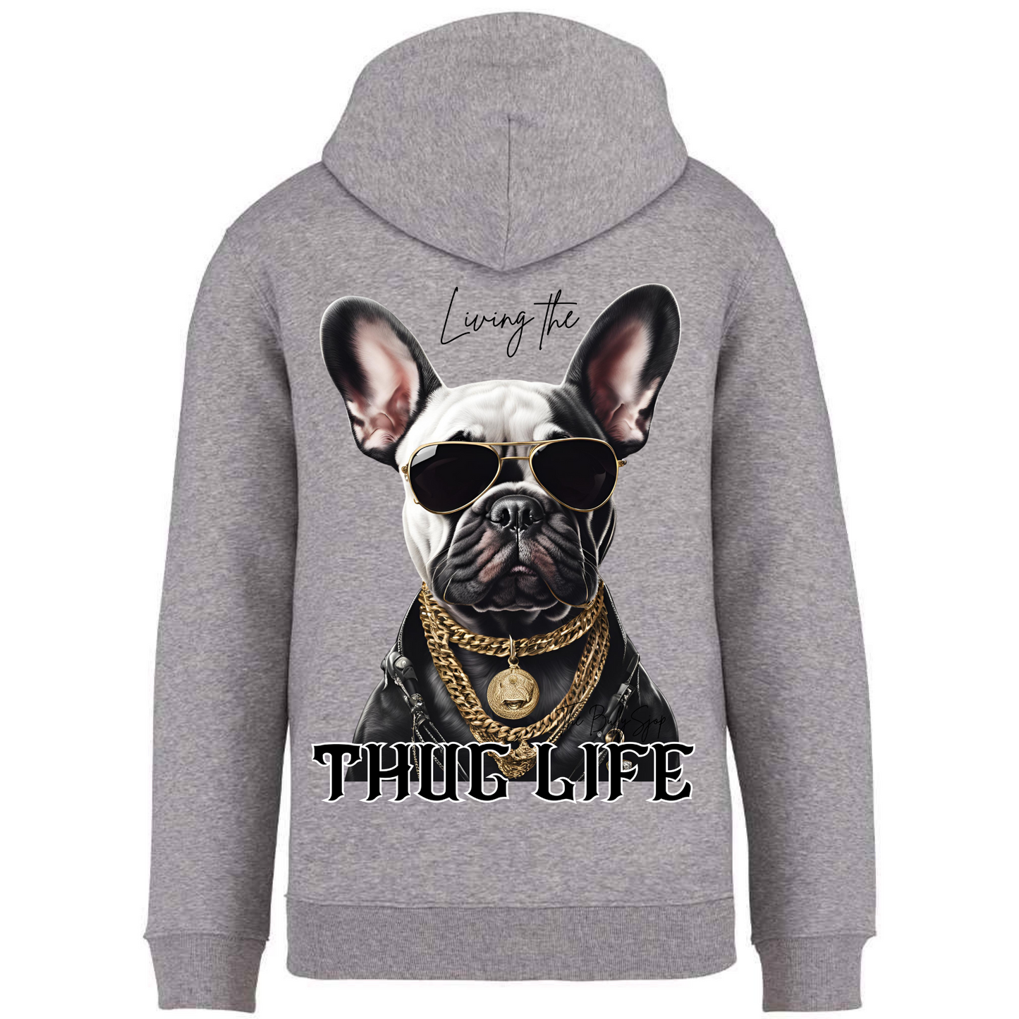 Living The French Bull Thug Life Hoodie