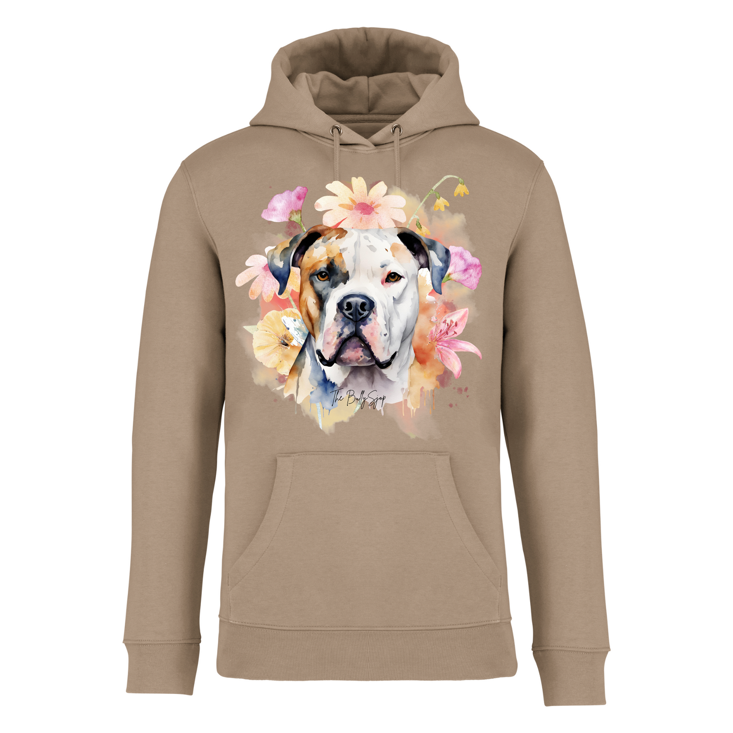 Aquarel American Bulldog Hoodie
