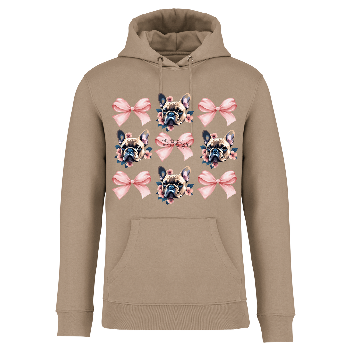 Bows And Frenchies Hoodie