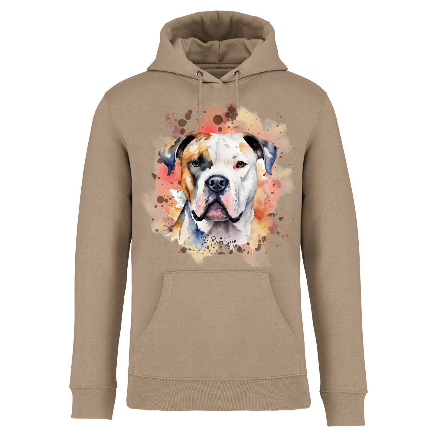 Aquarel American Bulldog Hoodie