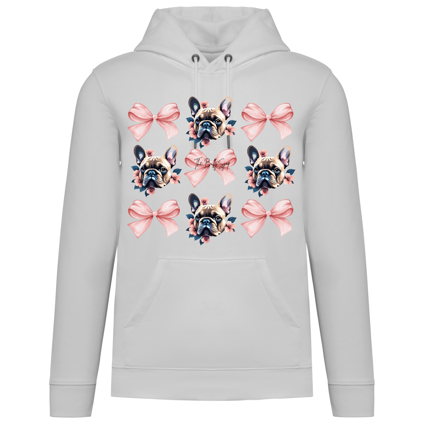 Bows And Frenchies Hoodie