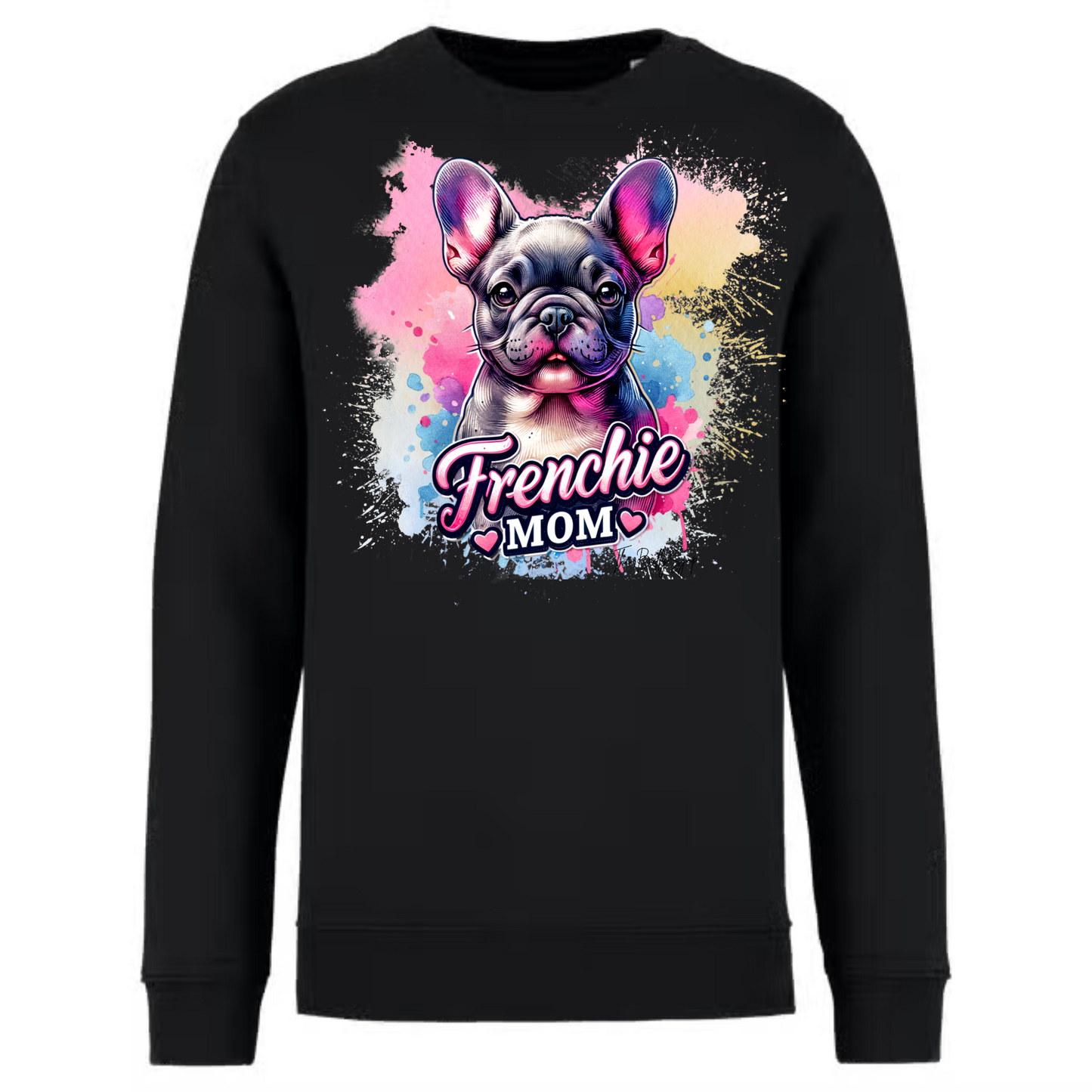 Frenchie Mom Splash Sweater